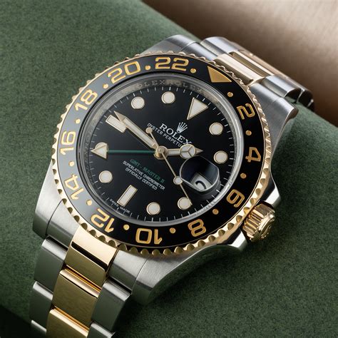 half gold rolex gmt|rolex gmt master 18k gold.